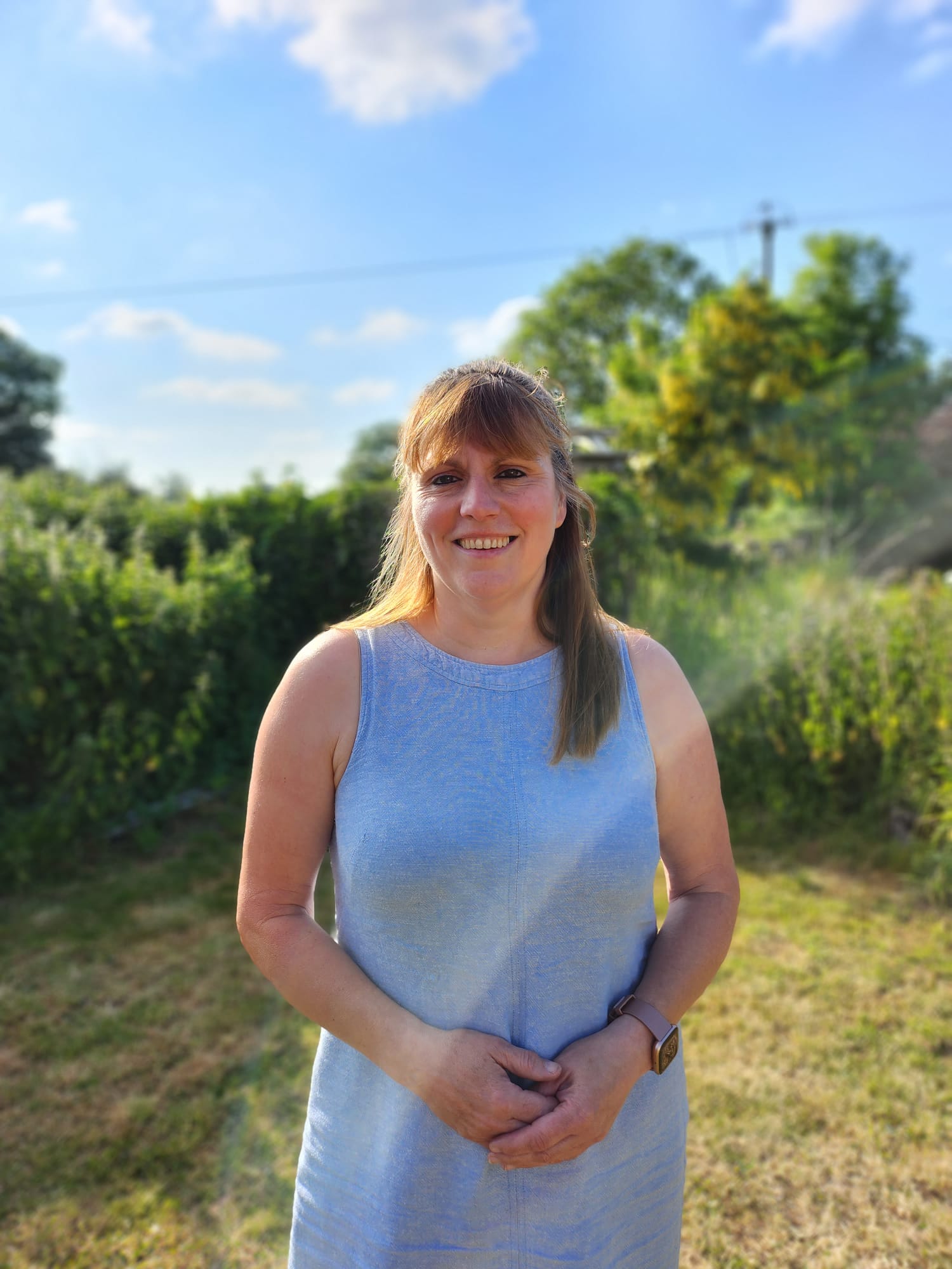 Rebecca Simpson self portrait